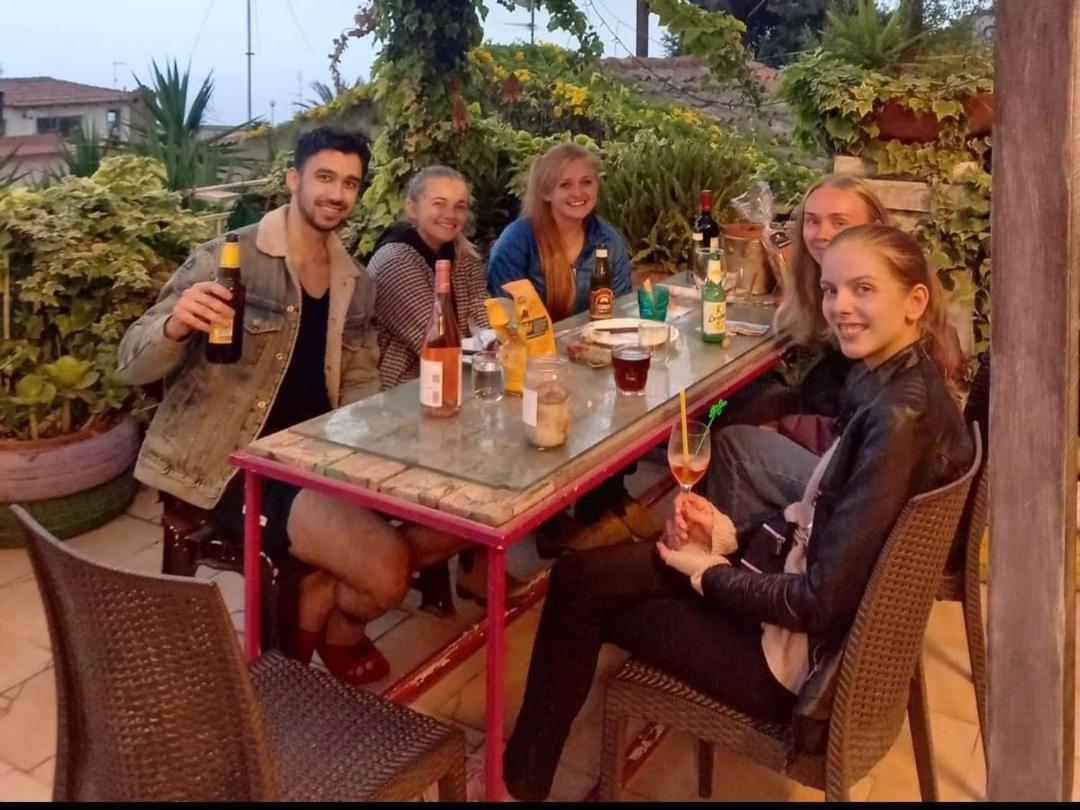 "Little Sicilian Home"-Room With A Private Bathroom & Kitchen -Fridge - And Shared A Beautiful Terrace On Hostel Taormina Center Exteriér fotografie